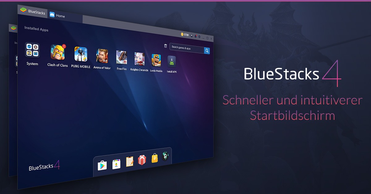 Alles, was du über die neue BlueStacks 4 Benutzeroberfläche wissen musst