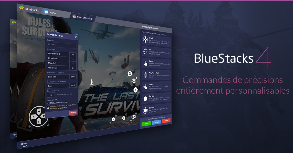 Le Nouvel Outil de Keymapping amélioré de BlueStacks 4