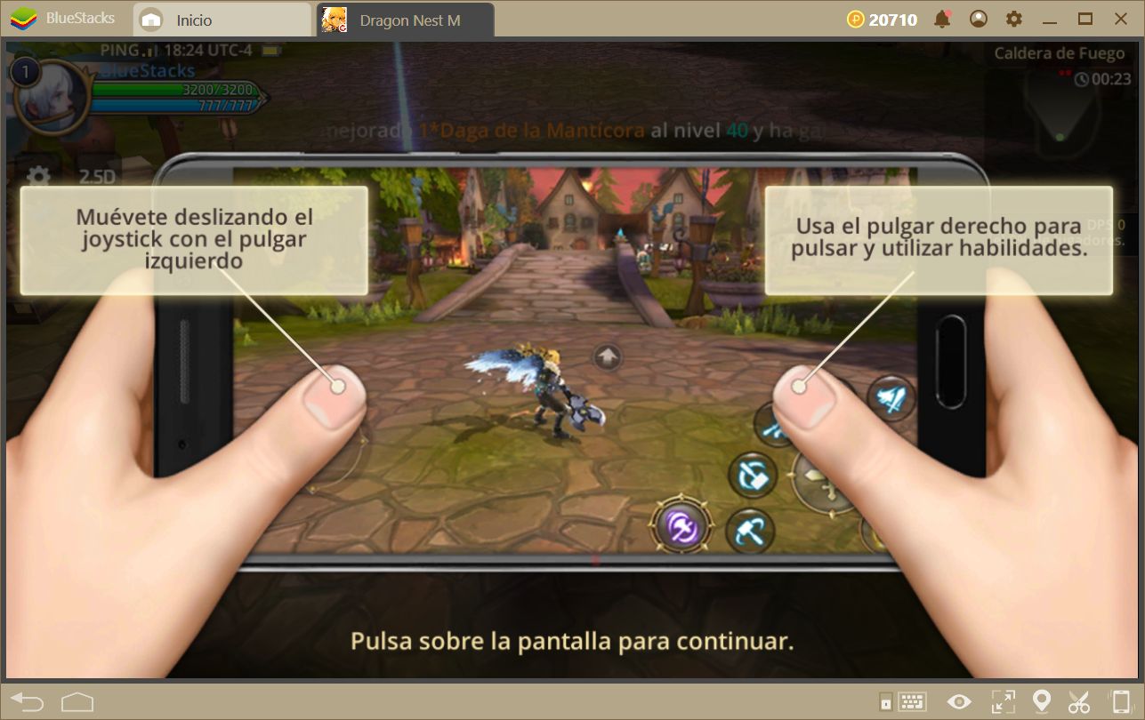 Dragon Nest en BlueStacks 4 Vs PC: ¿Cual es mejor y por que?