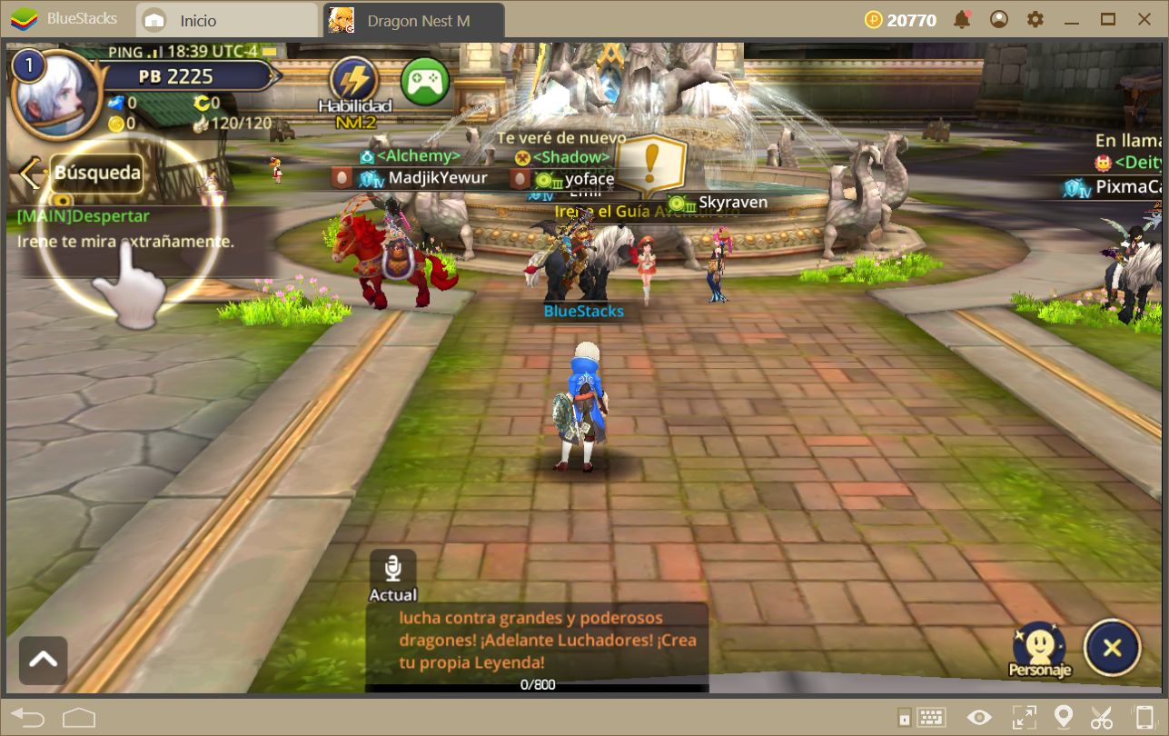 Dragon Nest en BlueStacks 4 Vs PC: ¿Cual es mejor y por que?