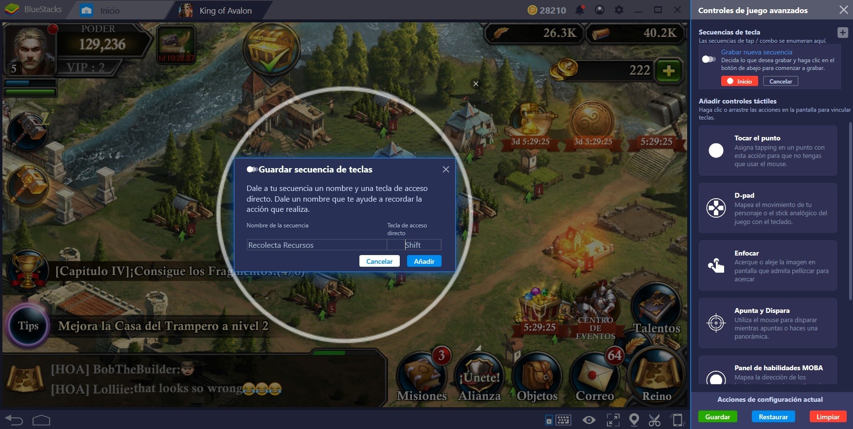 Graba la Acción y Reprodúcela con la Tecla de Combo de BlueStacks 4.2