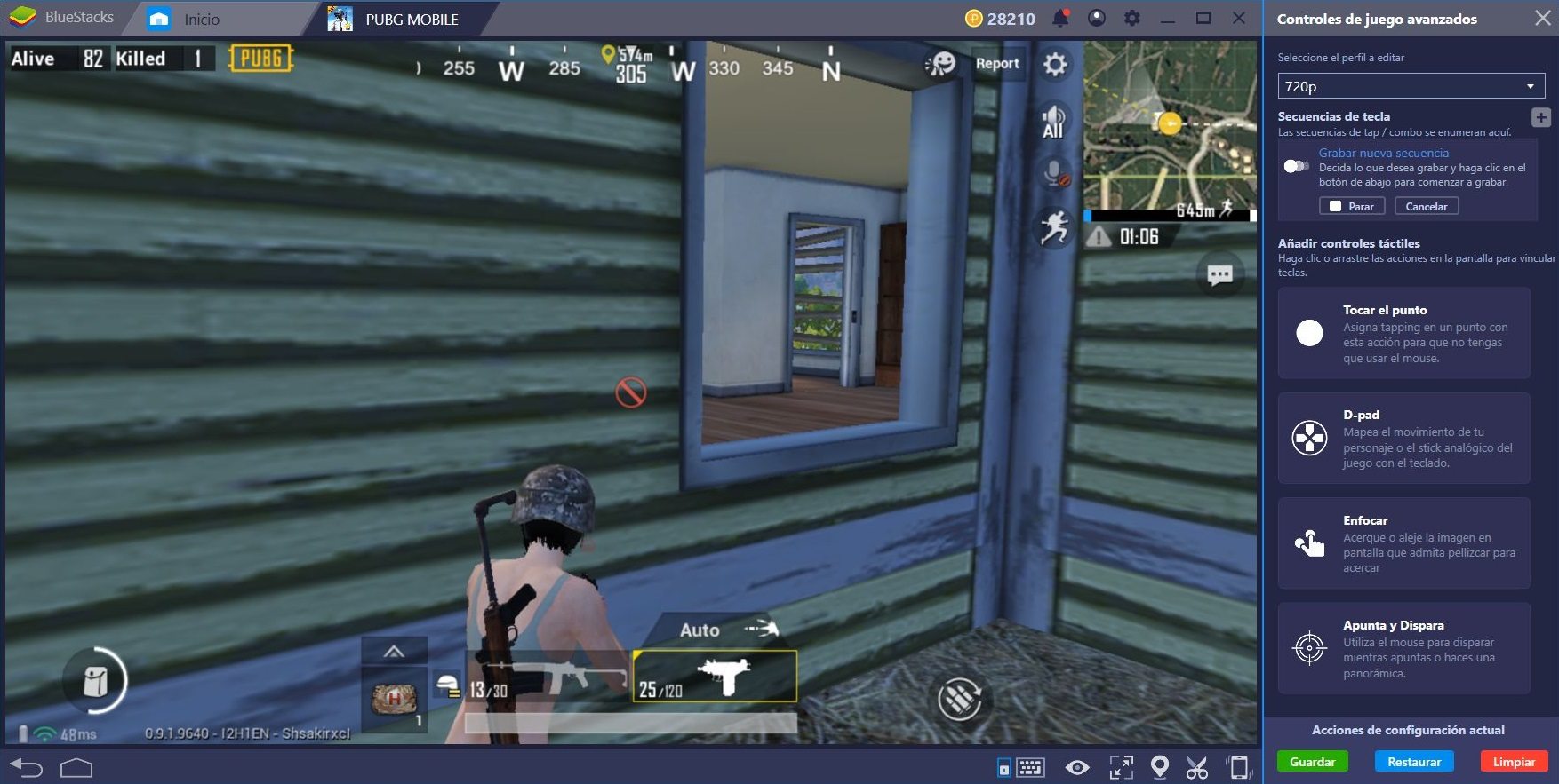 Llévate el Pollo en PUBG Mobile con la Tecla de Combos