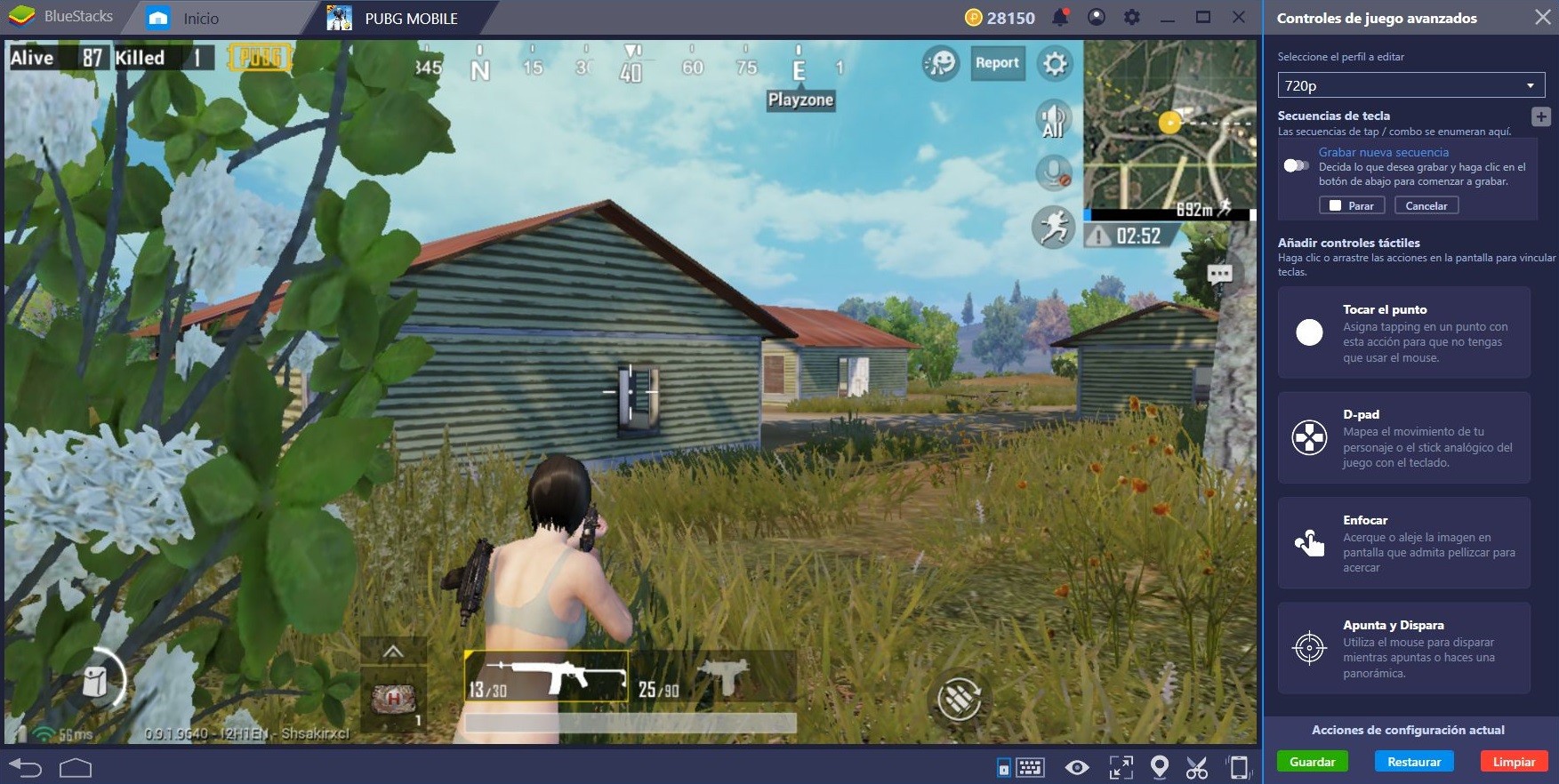 Llévate el Pollo en PUBG Mobile con la Tecla de Combos