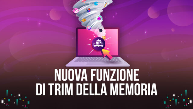 La nuova funzione Memory Trim (Ritaglia Memoria) di BlueStacks 5 garantisce sessioni lag-free con un minor utilizzo di RAM