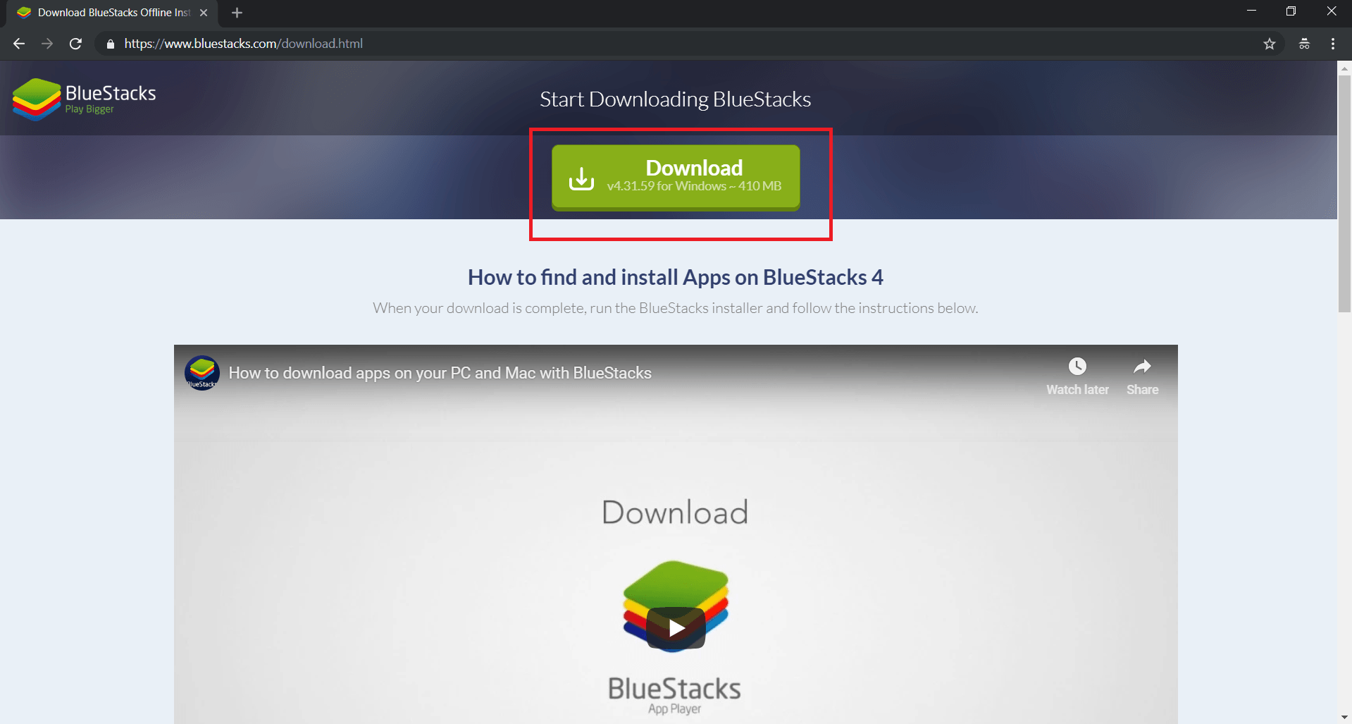 Telecharger Bluestacks 1 Pc