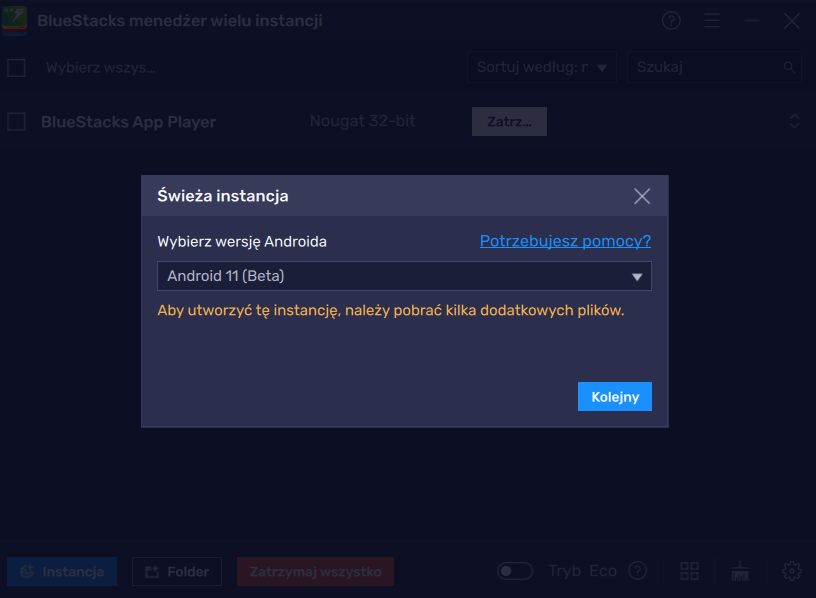 Najnowszy dodatek do Bestii wydajności. Przywitaj się z Androidem 11 (Beta) na BlueStacks 5