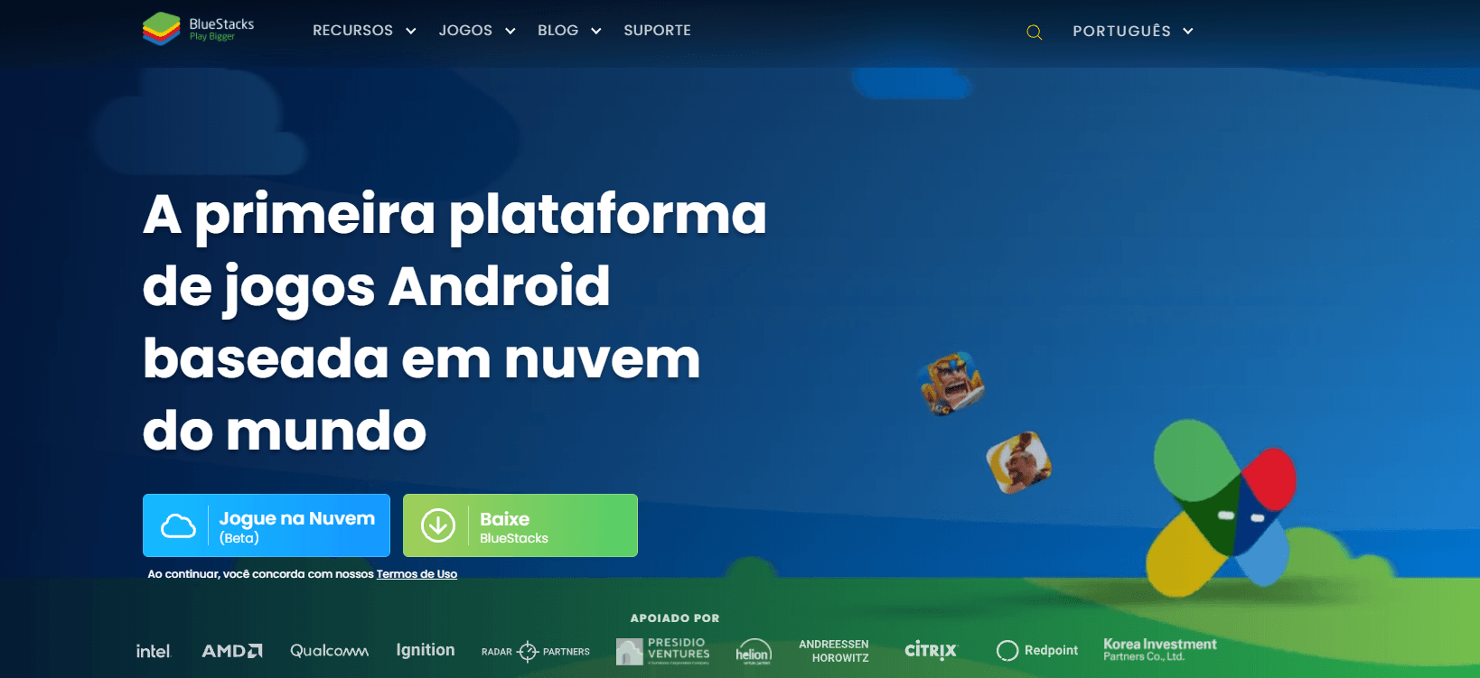 BlueStacks traz jogos Android para qualquer browser