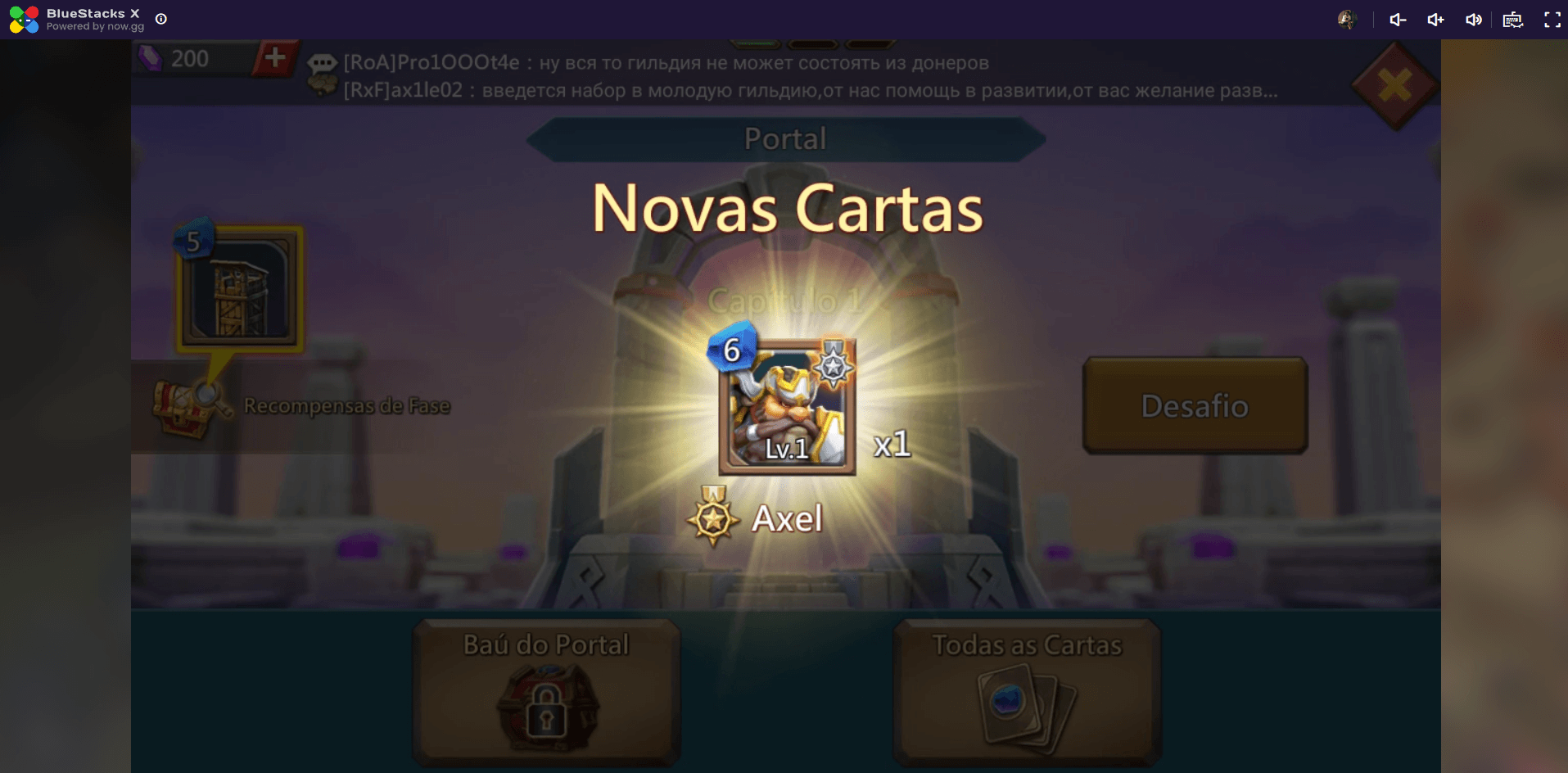 Como jogar Lords Mobile na nuvem com BlueStacks X