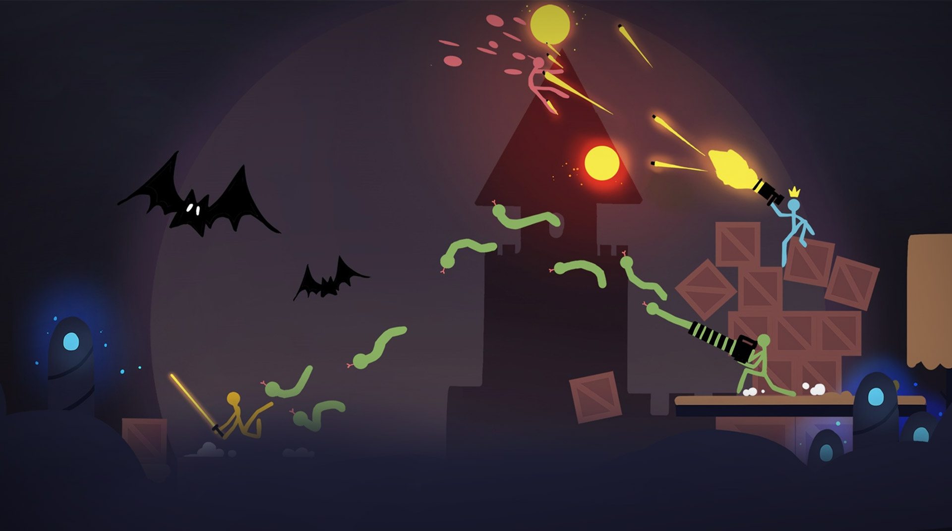 Download & Play Stick Fight: Shadow Archer on PC & Mac (Emulator)