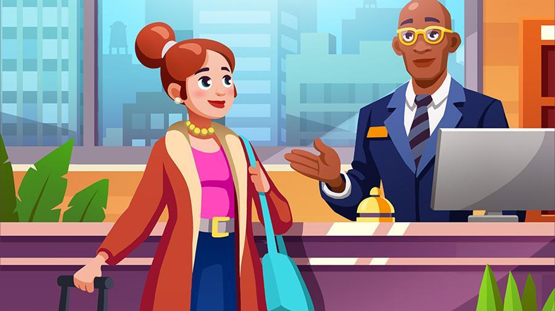 Скачайте и играйте в «Hotel Empire Tycoon－Кликер» на ПК или Mac (Эмулятор)