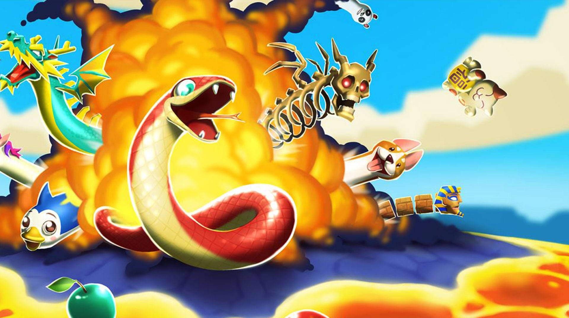 Baixe Snake Rivals: jogo da cobrinha no PC