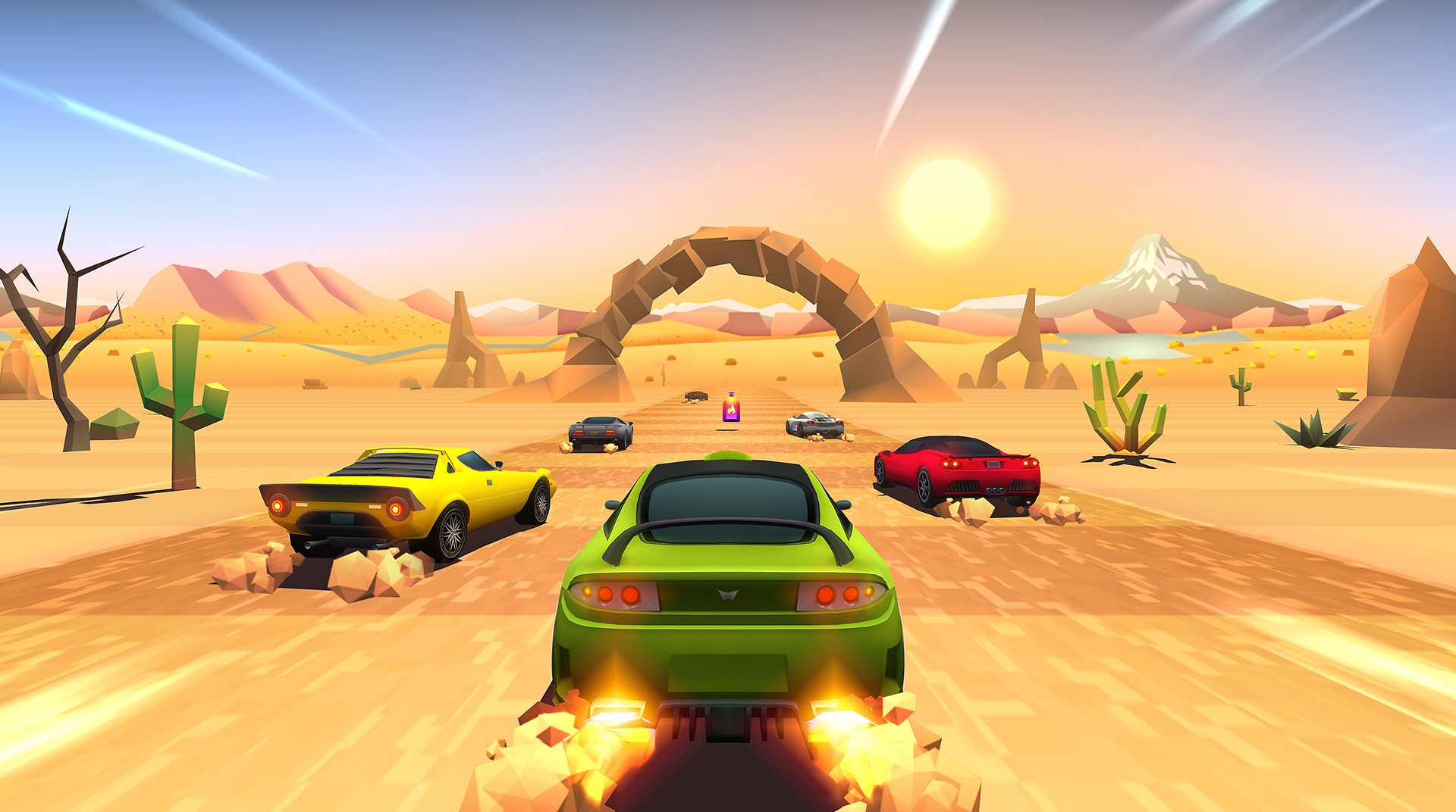 Скачайте и играйте в Horizon Chase на ПК или Mac (Эмулятор)