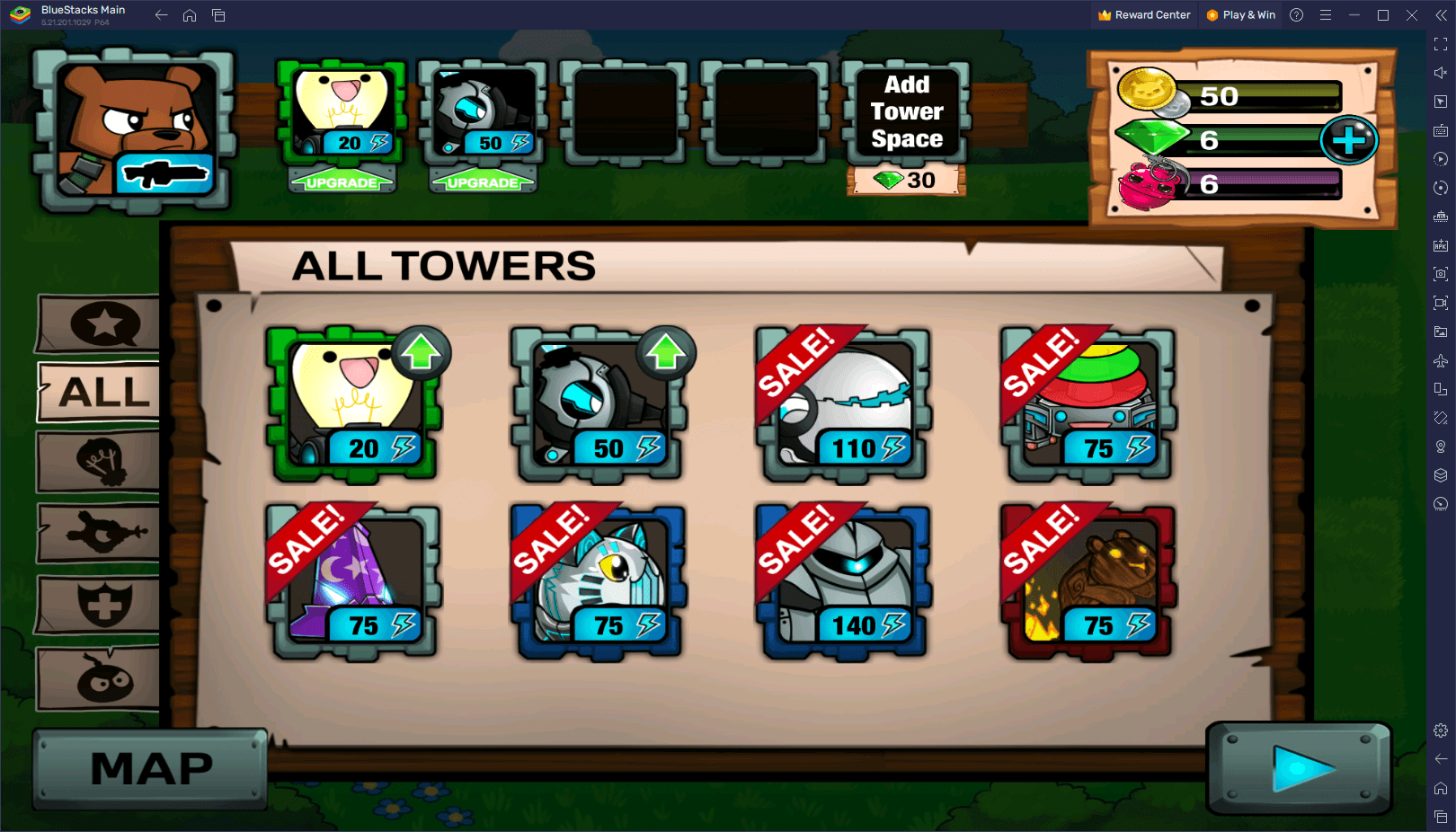 10 نصائح وحيل لإتقان لعبة Battle Bears Fortress - Tower Defense على الكمبيوتر الشخصي باستخدام BlueStacks