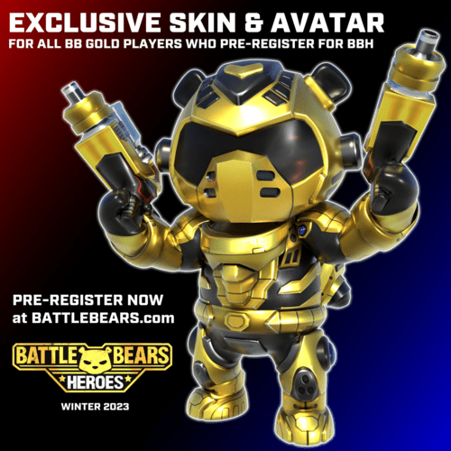 Battle Bears Heroes Pre-Registration Campaign Giving Away Free Skin &amp; Avatar