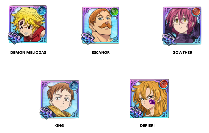 Best Units to Upgrade from Each Tier in Seven Deadly Sins: Grand Cross