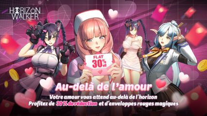 Offre “Au-delà de l’Amour” dans Horizon Walker – Profitez d’une Remise de 30% et des Enveloppes Rouges Magiques !