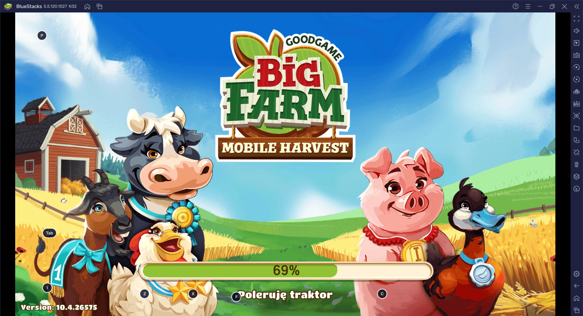 Jak grać w Big Farm: Mobile Harvest na PC z BlueStacks