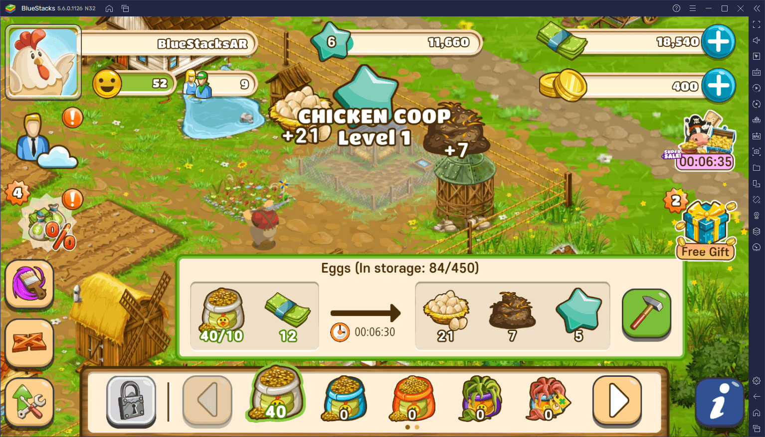 Как построить самую веселую ферму в Big Farm: Mobile Harvest | BlueStacks