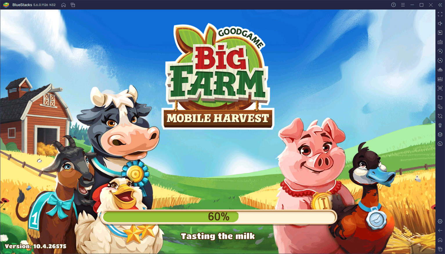 Big Farm: Mobile Harvest на ПК с помощью BlueStacks