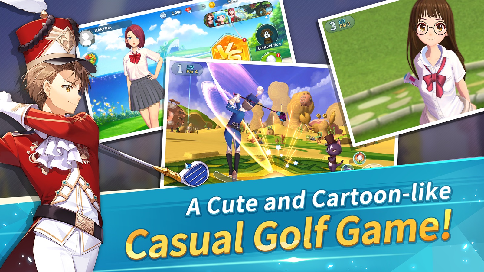 Com2Us’ “Birdie Crush” Fantasy Golf Game is Getting a Global Release
