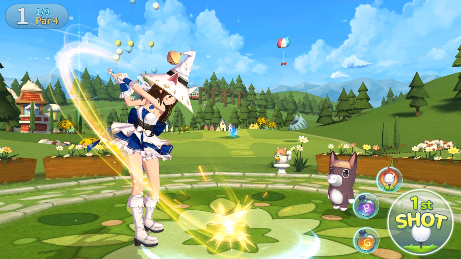 休閒運動高爾夫手遊《萌幻飛球：Fantasy Golf》事前預約火熱進行中！