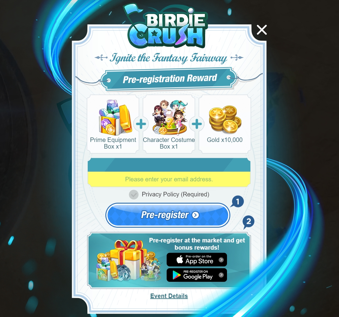 Pre Registrations are Now Open for Com2uS Birdie Crush: Fantasy Golf