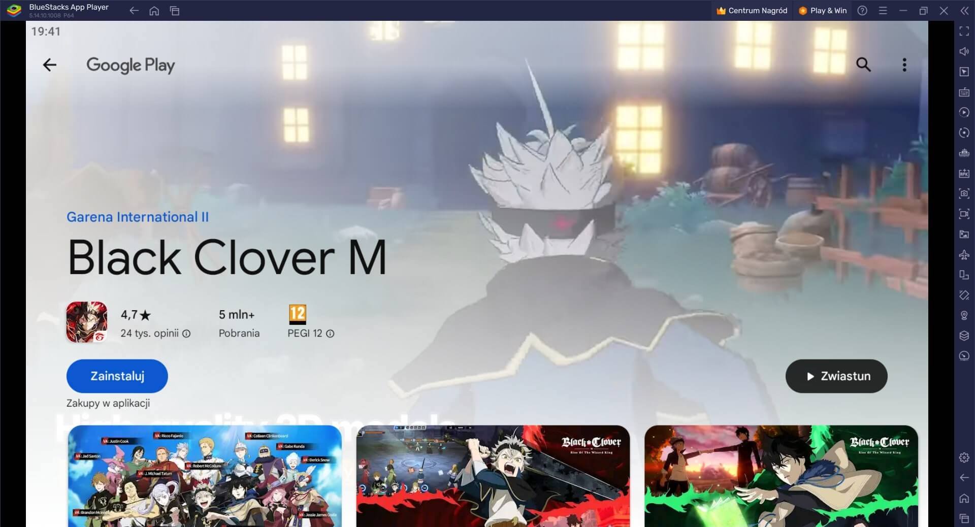 Jak grać w Black Clover M na PC z BlueStacks