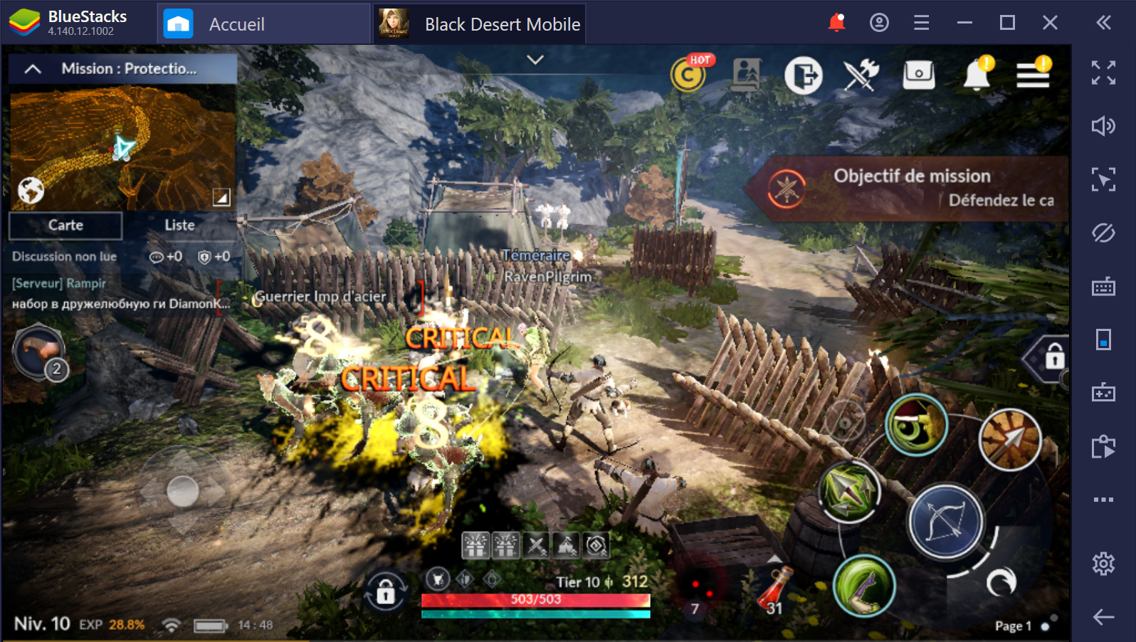 Black Desert Mobile sur PC : Comment monter rapidement en niveau