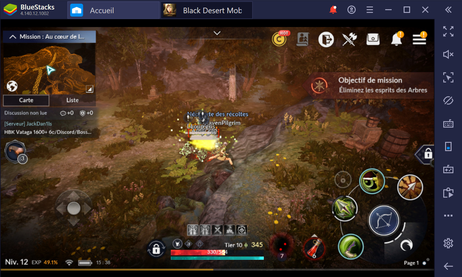 Black Desert Mobile sur PC : Guide des combats pour débutants
