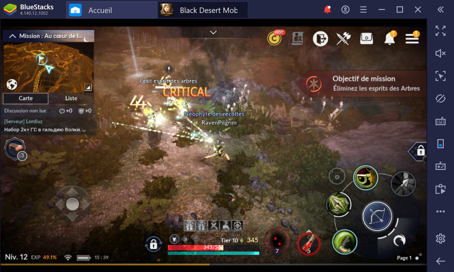Black Desert Mobile sur PC : Guide des combats pour débutants