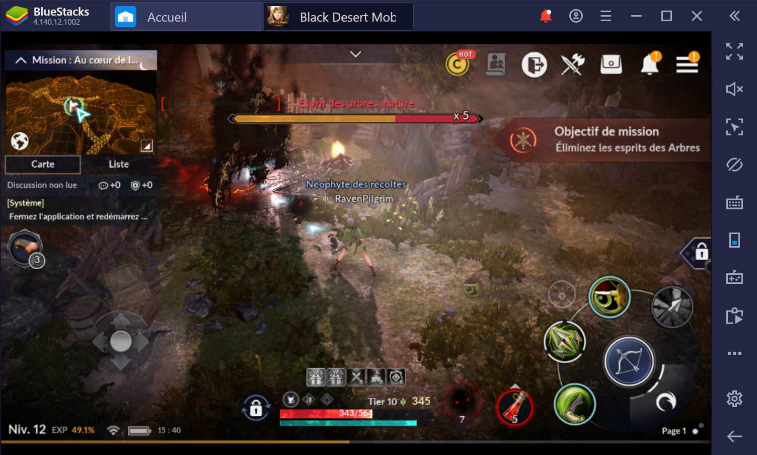 Black Desert Mobile sur PC : Guide des combats pour débutants