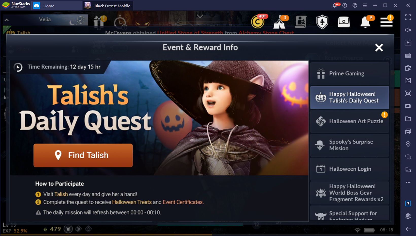 Black Desert Mobile Halloween Events 2020 Bring Tons of Prizes to the Popular Mobile MMORPG