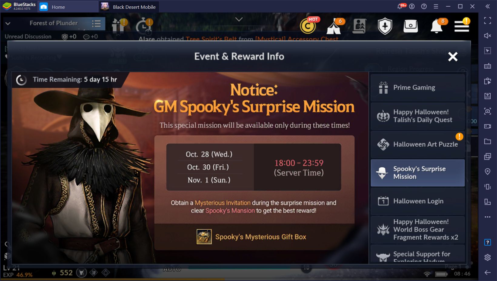 Black Desert Mobile Halloween Events 2020 Bring Tons of Prizes to the Popular Mobile MMORPG