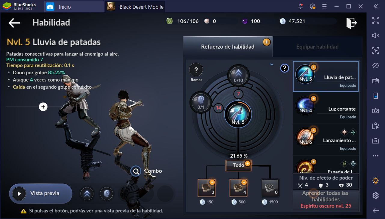 Black Desert Mobile en PC - La Guía Completa Para Mejorar a tus Personajes