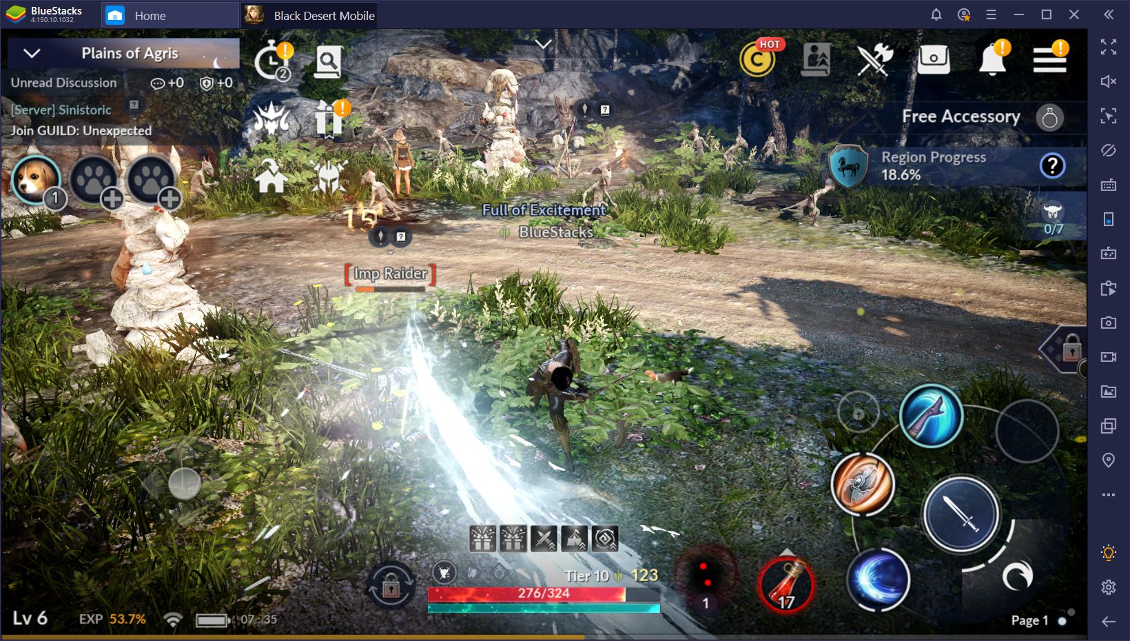 Black Desert Mobile Gameplay and Commentary (Part 2)