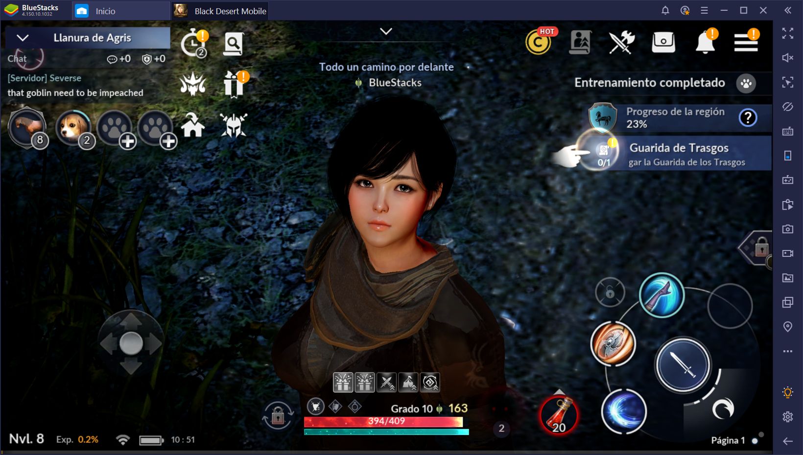 Black Desert Online en tu Teléfono - Reseña de BlueStacks Para Black Desert Mobile