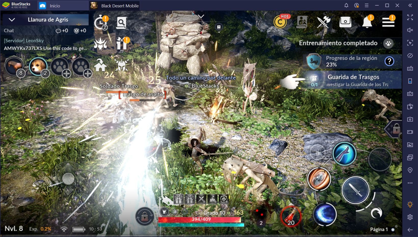 Black Desert Online en tu Teléfono - Reseña de BlueStacks Para Black Desert Mobile