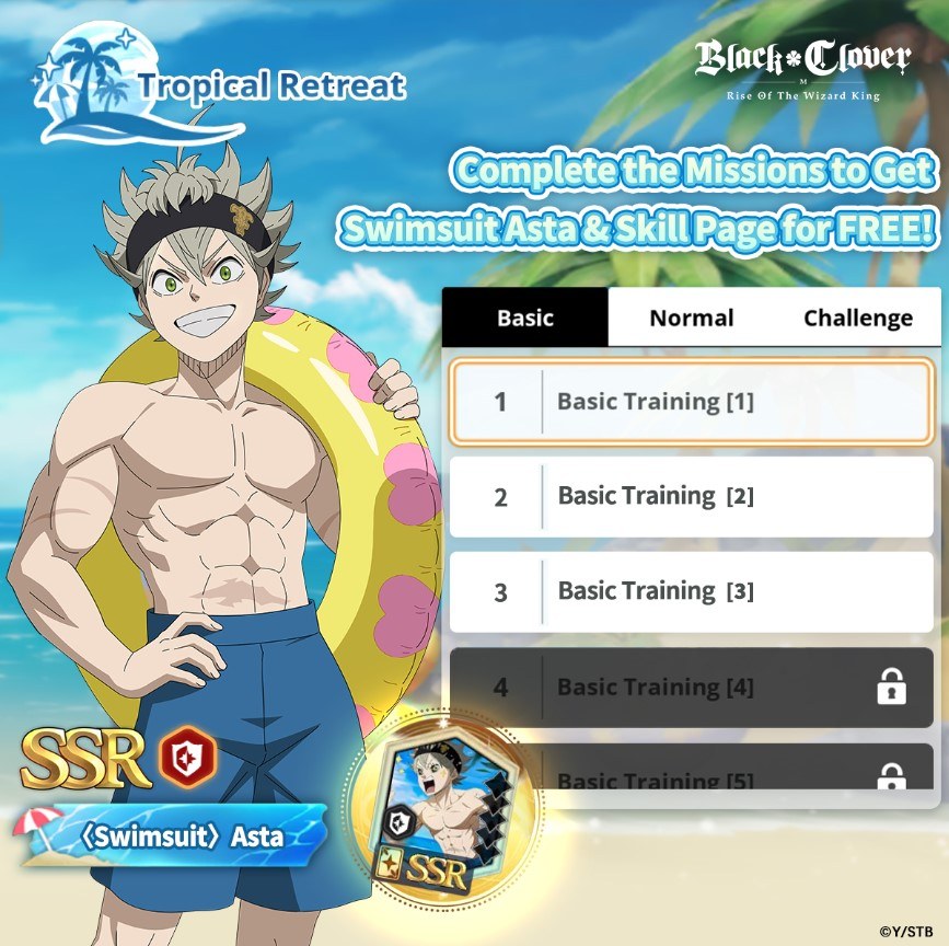 Black Clover M – New Swimsuit Characters, Limited -Time Game Modes, and much more