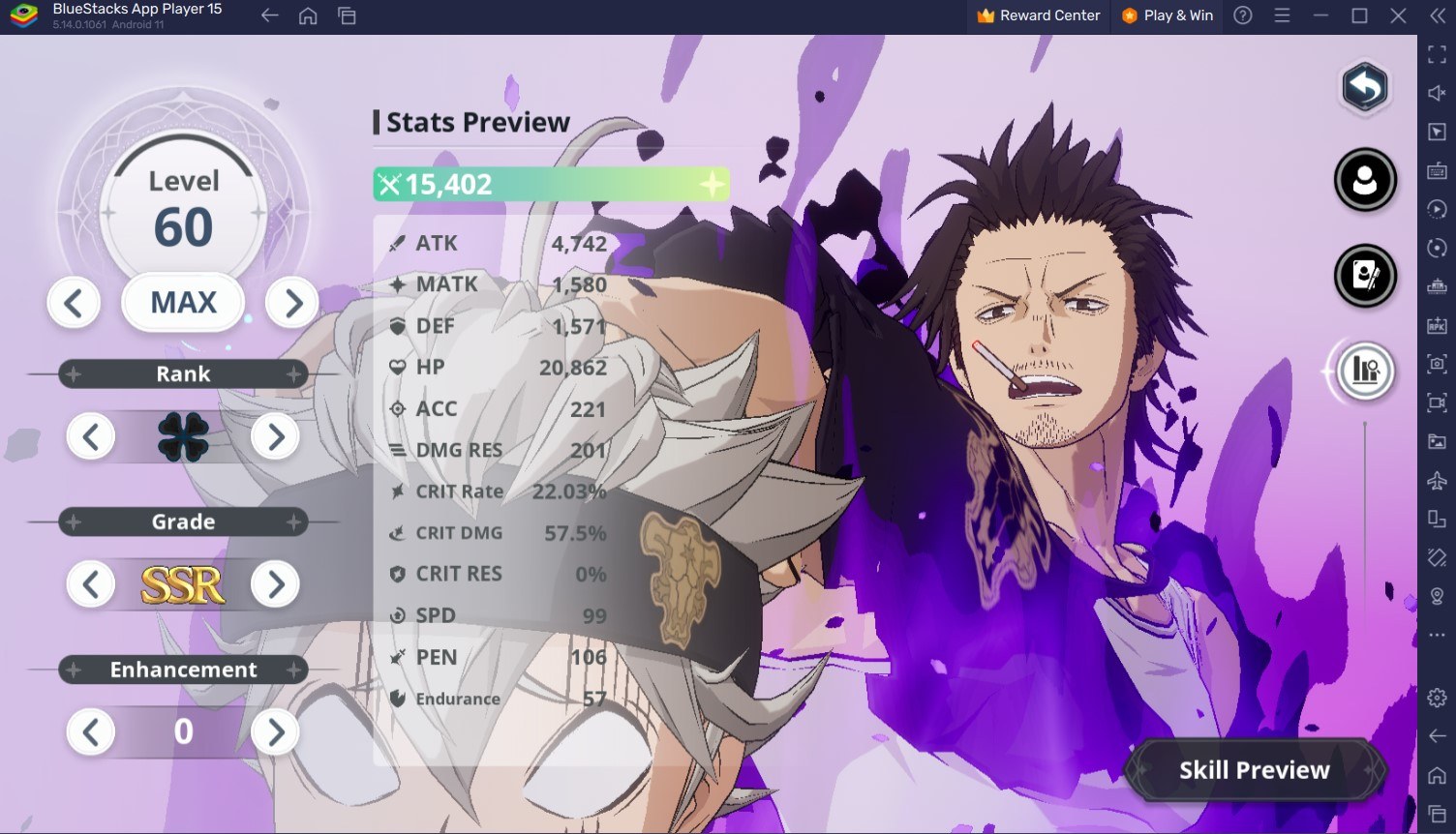 Black Clover M – Yami Sukehiro Skills, Stats, Gear Sets, and Team Recommendations