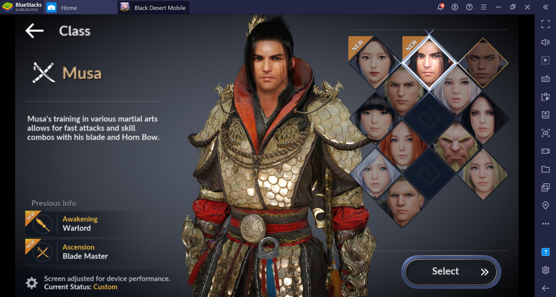 Black Desert Mobile Introduces 2 New Classes ‘Musa’ and ‘Maewha’