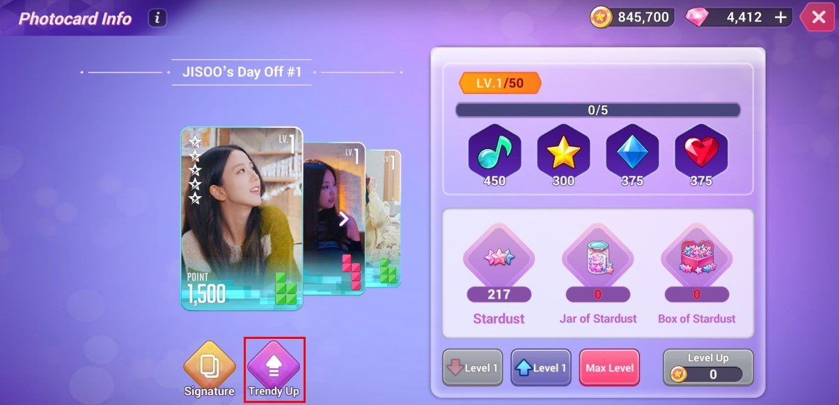 BLACKPINK THE GAME Photocard Guide: All Ways to Power Up