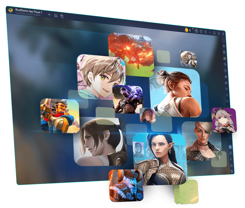 Gioca ai giochi e alle app android 13 su pc emulatore android 13