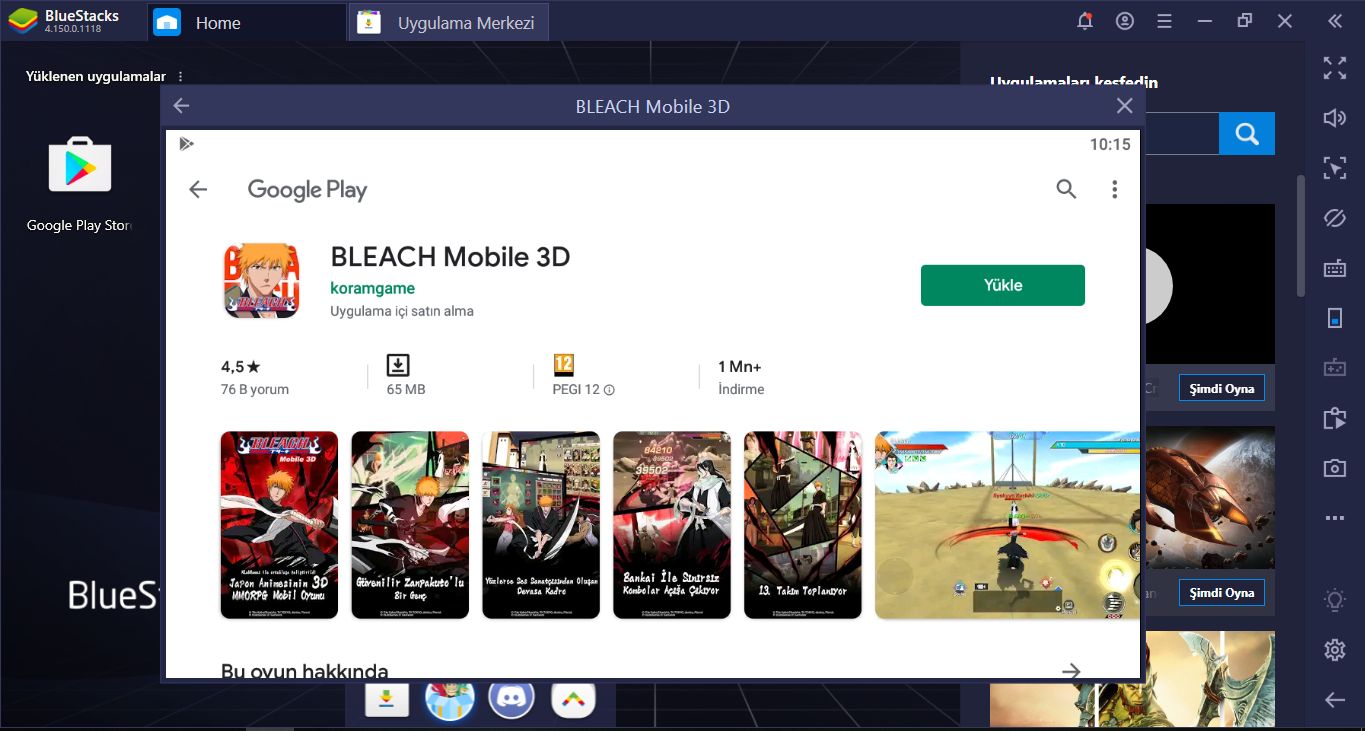 Bilgisayarınızda Bleach Mobile 3D Oynayın: BlueStacks Kurulum Rehberi