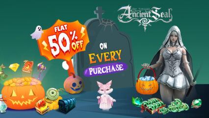 Get Flat 50% Off on Every Purchase for Ancient Seal: The Exorcist with BlueStacks Halloween Loot