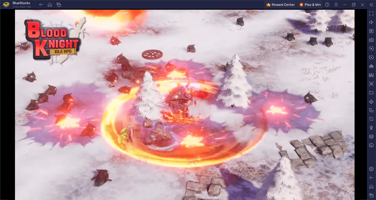 How to Play Blood Knight: Idle 3D RPG on PC with BlueStacks