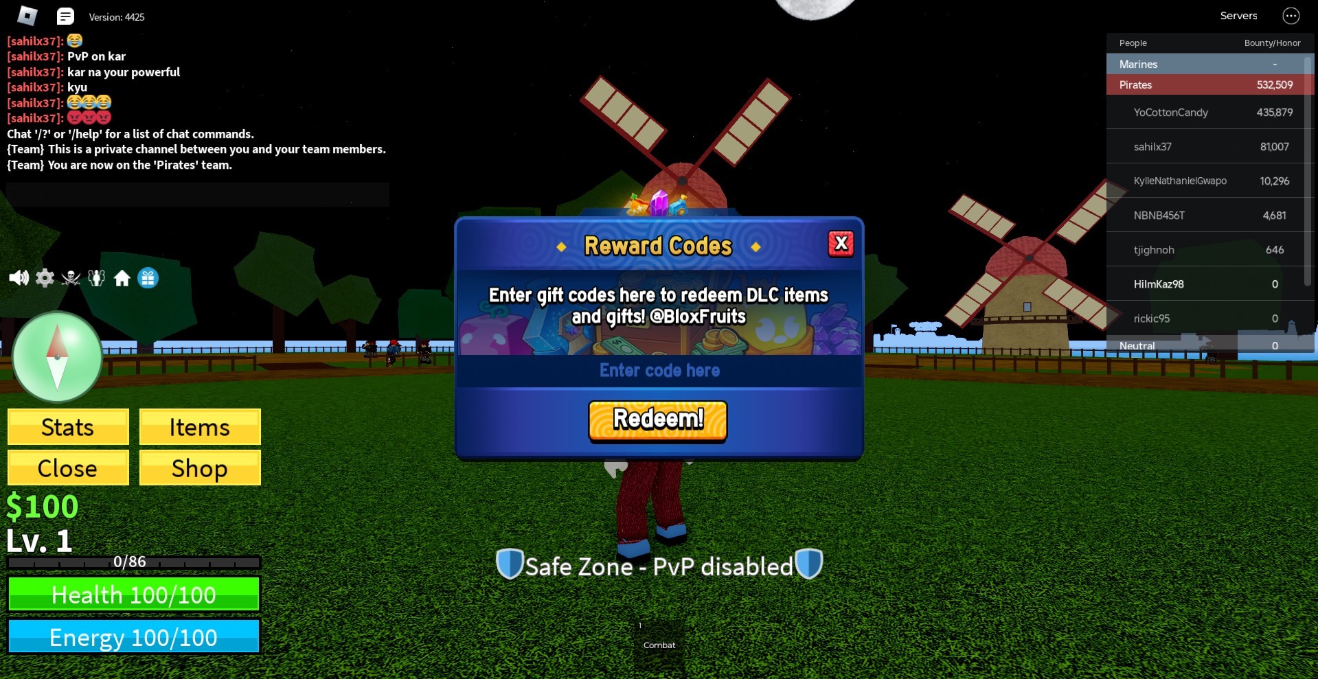 Blox Fruits All Working Redeem Codes October 2024 BlueStacks