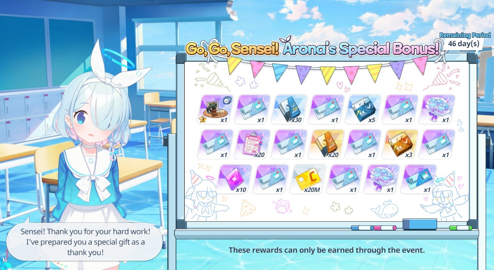 Blue Archive July 2024 Major Update: 100 Free Summons, New Event Stories, and QOL Features