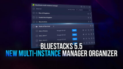BlueStacks 5.5: Tính năng quản lý cửa sổ game