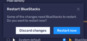 BlueStacksバージョン5.8でカスタム解像度を新たにサポート