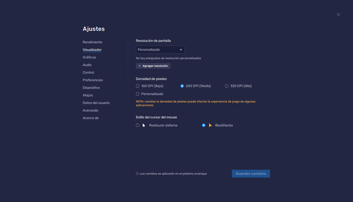 Los Preajustes de Resoluciones Personalizadas Llegan con BlueStacks 5.8